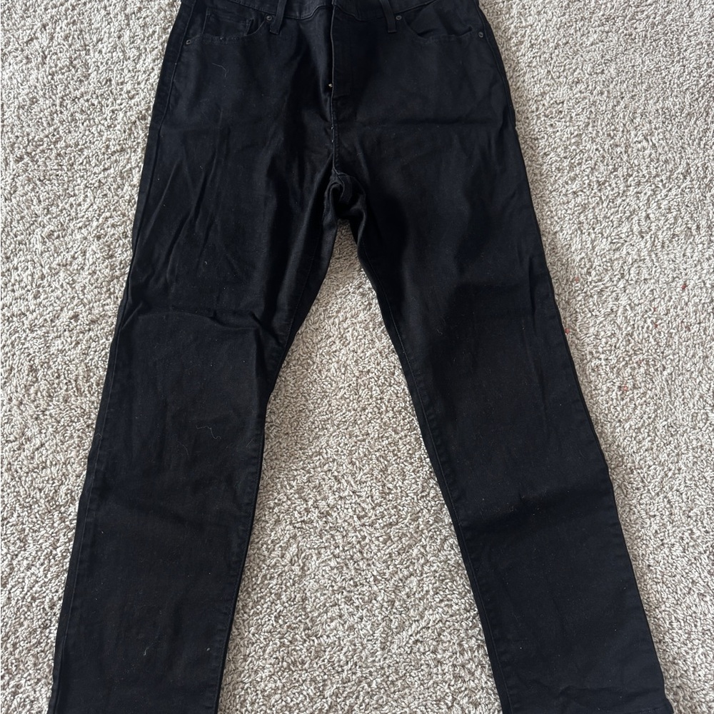Levi's Black Straight Leg Women's Jeans